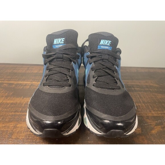 Nike Air Max Tailwind+ 4 Men’s Size 8 Running Shoes Black Blue 453975-002 - Picture 3 of 9